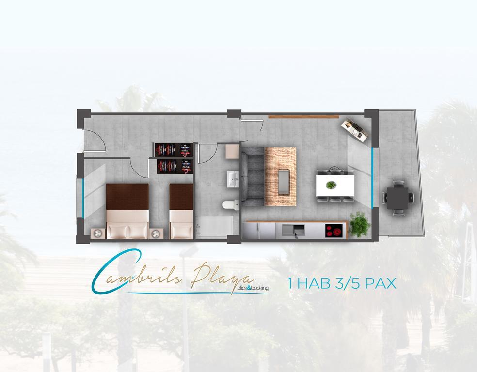 Apartamentos Cambrils Playa Spa Cameră foto