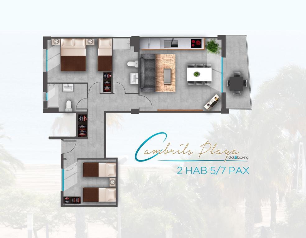 Apartamentos Cambrils Playa Spa Cameră foto
