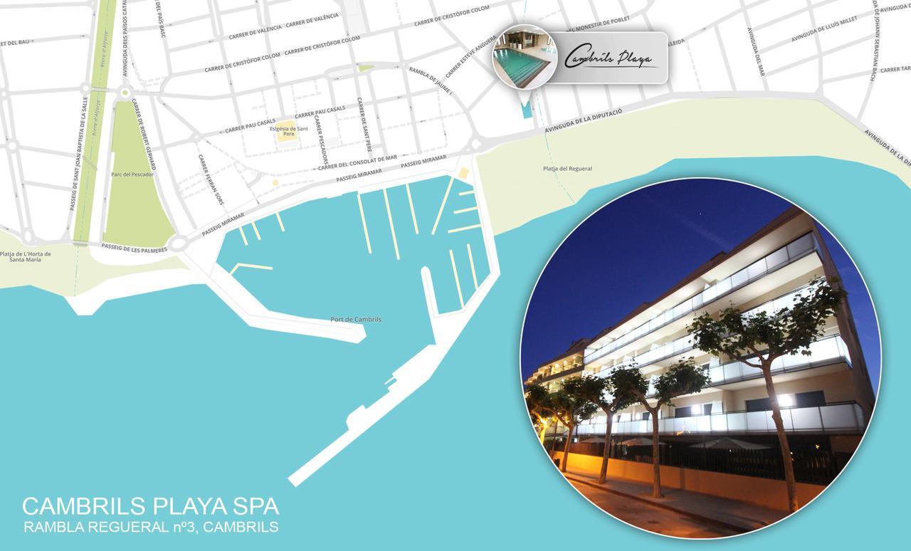 Apartamentos Cambrils Playa Spa Exterior foto